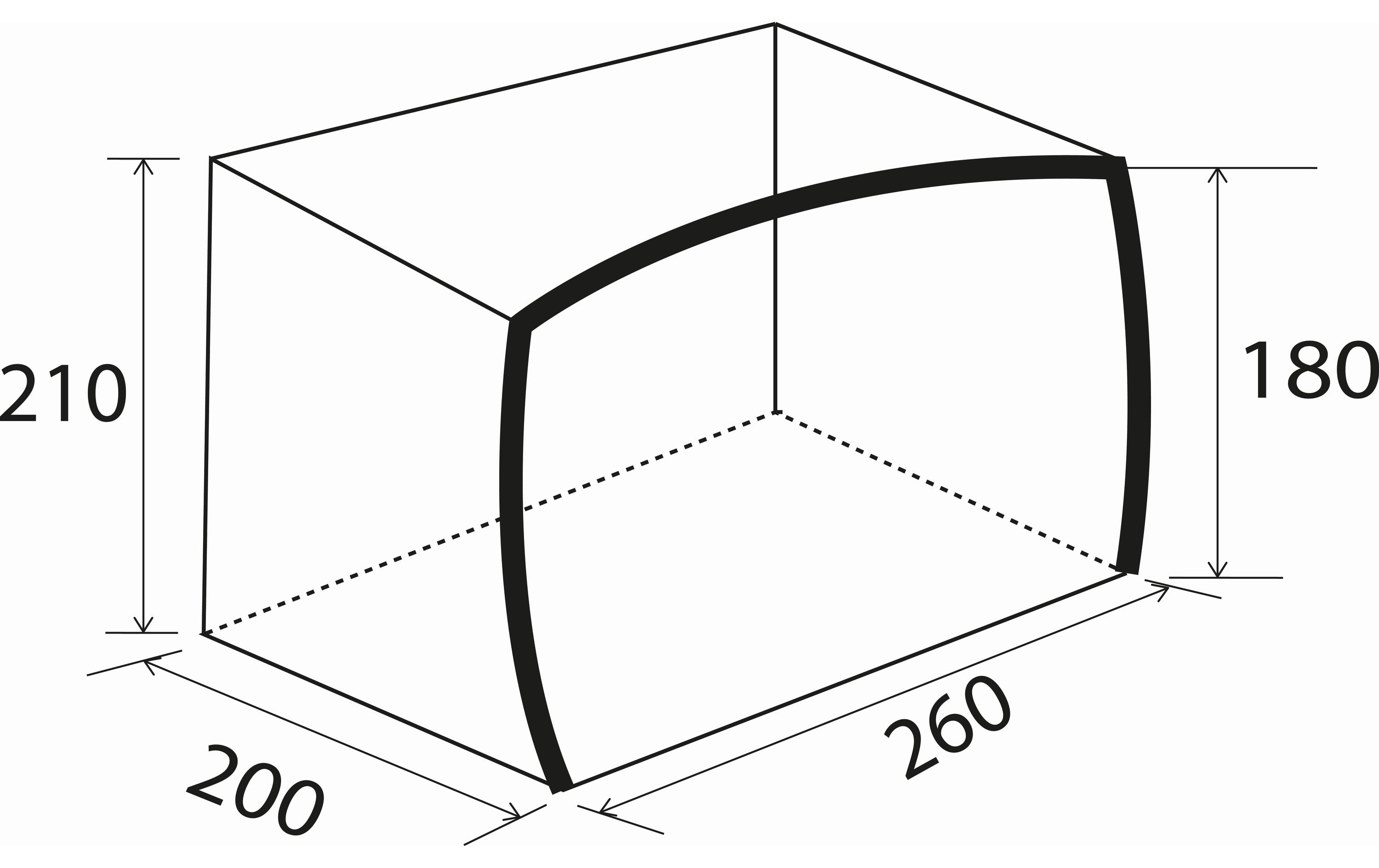 Vorzelt Sun Roof SKIA Campervan<br>Sonnensegel