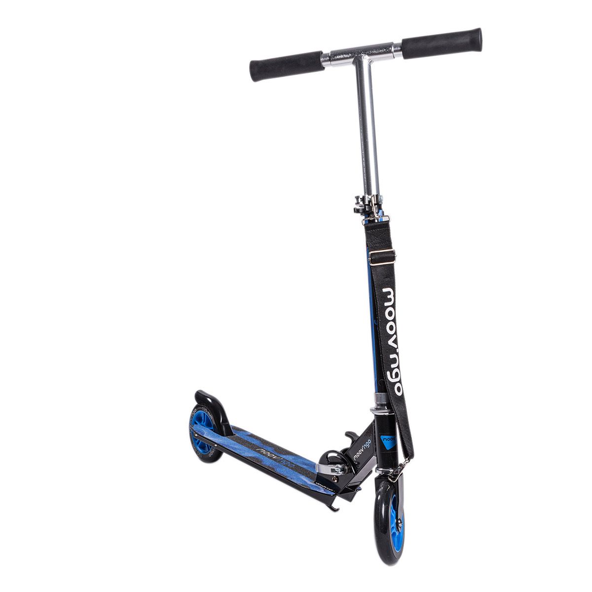 Trottinette 125 mm bleue