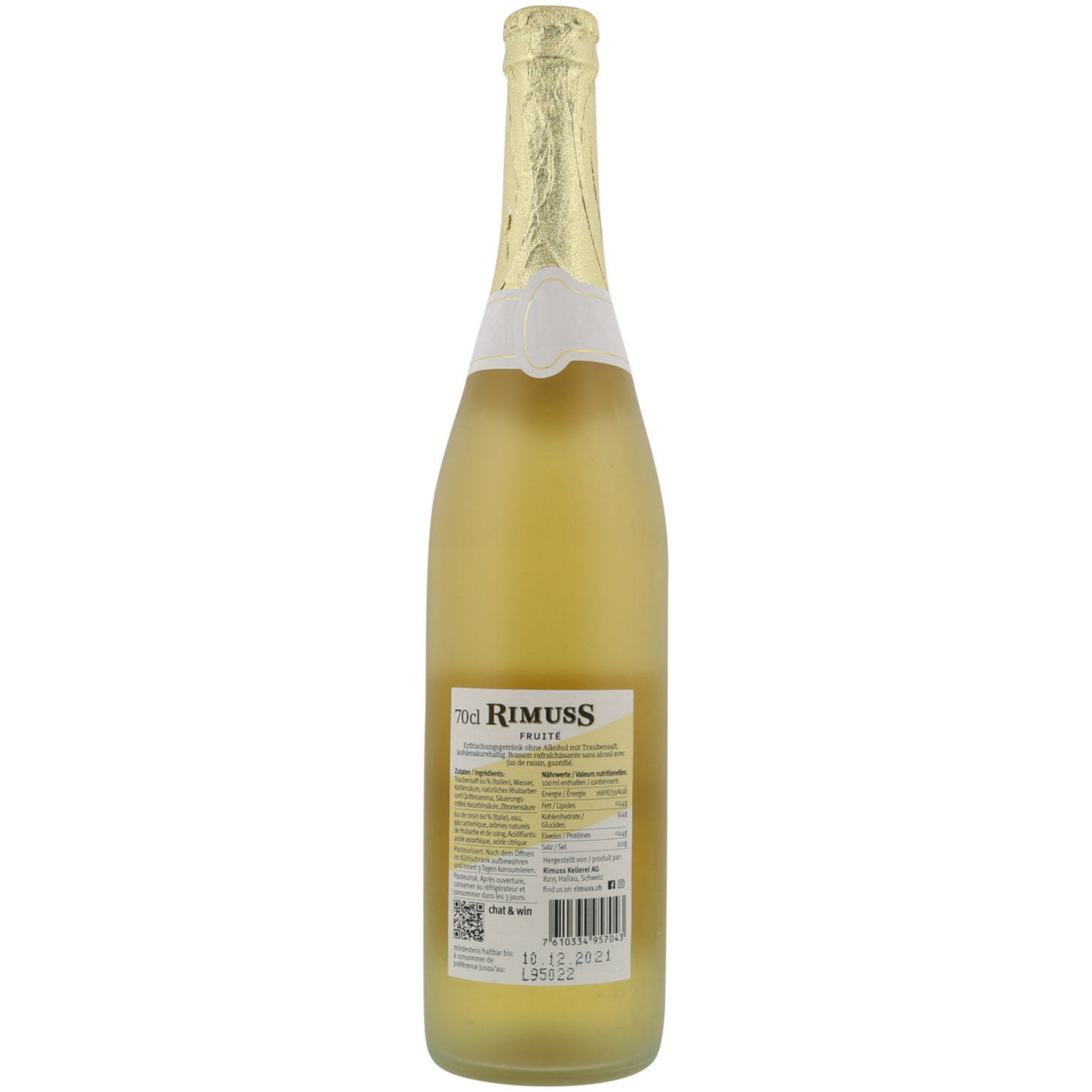 Rimuss Fruité alkoholfrei -70cl