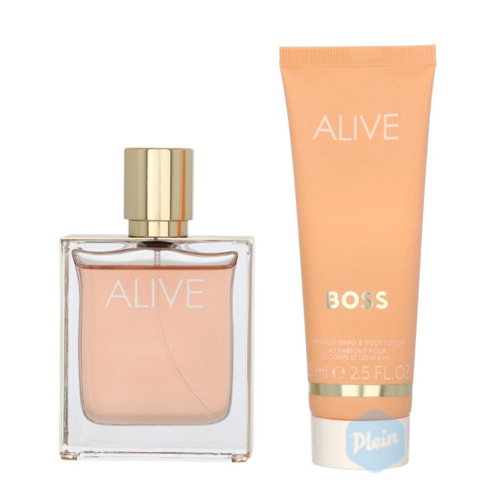 Hugo Boss Alive Geschenkset Eau de Parfum Spray 50ml + Bodylotion 75ml125 ml