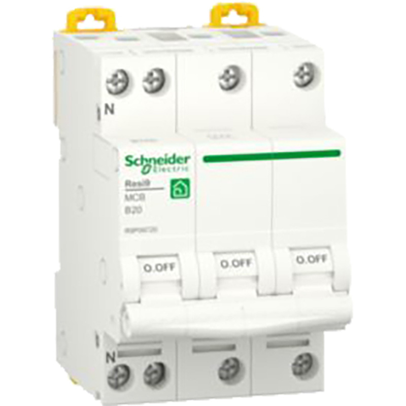 Schneider Electric installatieautomaat Resi9 3P+N B20