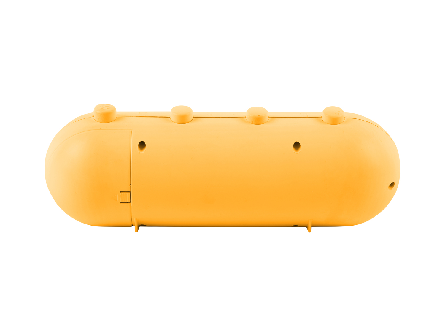 Wekker Retro Tube - Heldergeel