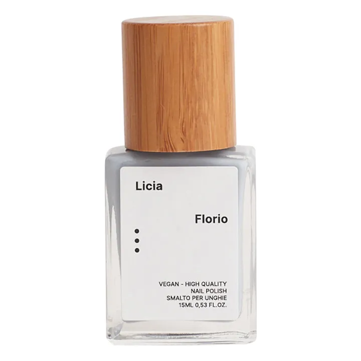 Licia Florio Vernis à ongles Sucre- 15 ml | Bleu gris