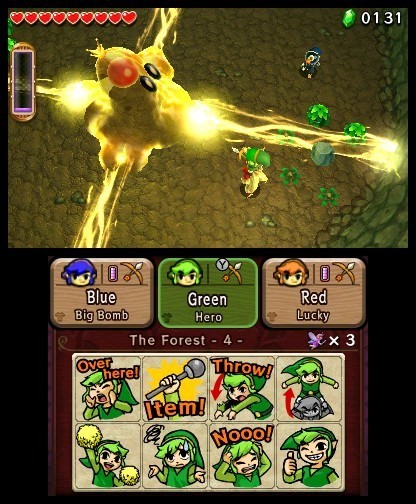 The Legend of Zelda: Tri Force Heroes- Nintendo 3DS