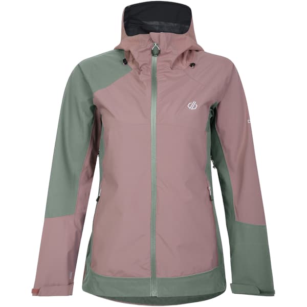 Veste randonnée DARE 2B TRAVERSING JACKET DUSKY ROSE / LILYPAD GREEN