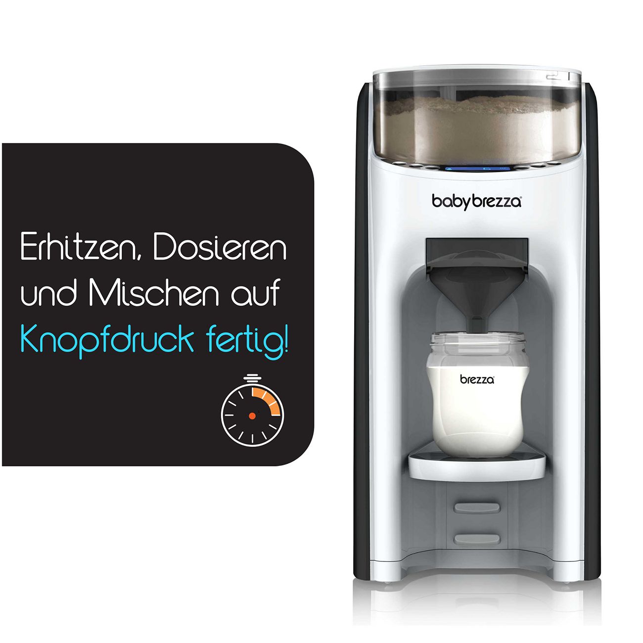Baby Brezza Formula Pro Advanced, weiß schwarz