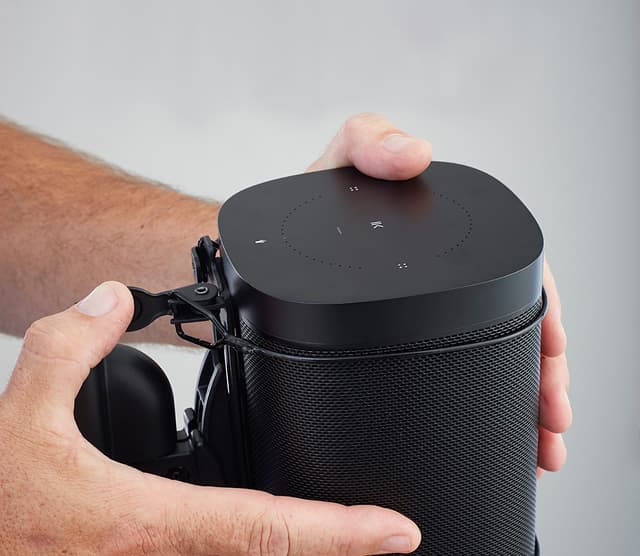 Sanus vægbeslag til Sonos højtaler (sort)