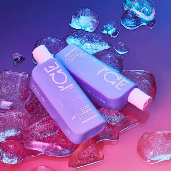Shampoo roxo ICE para cabelos loiros (VEGANO)