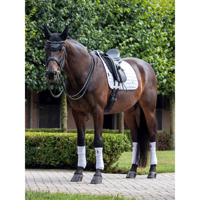 Zadeldek LeMieux Loire Square Dressage Wit