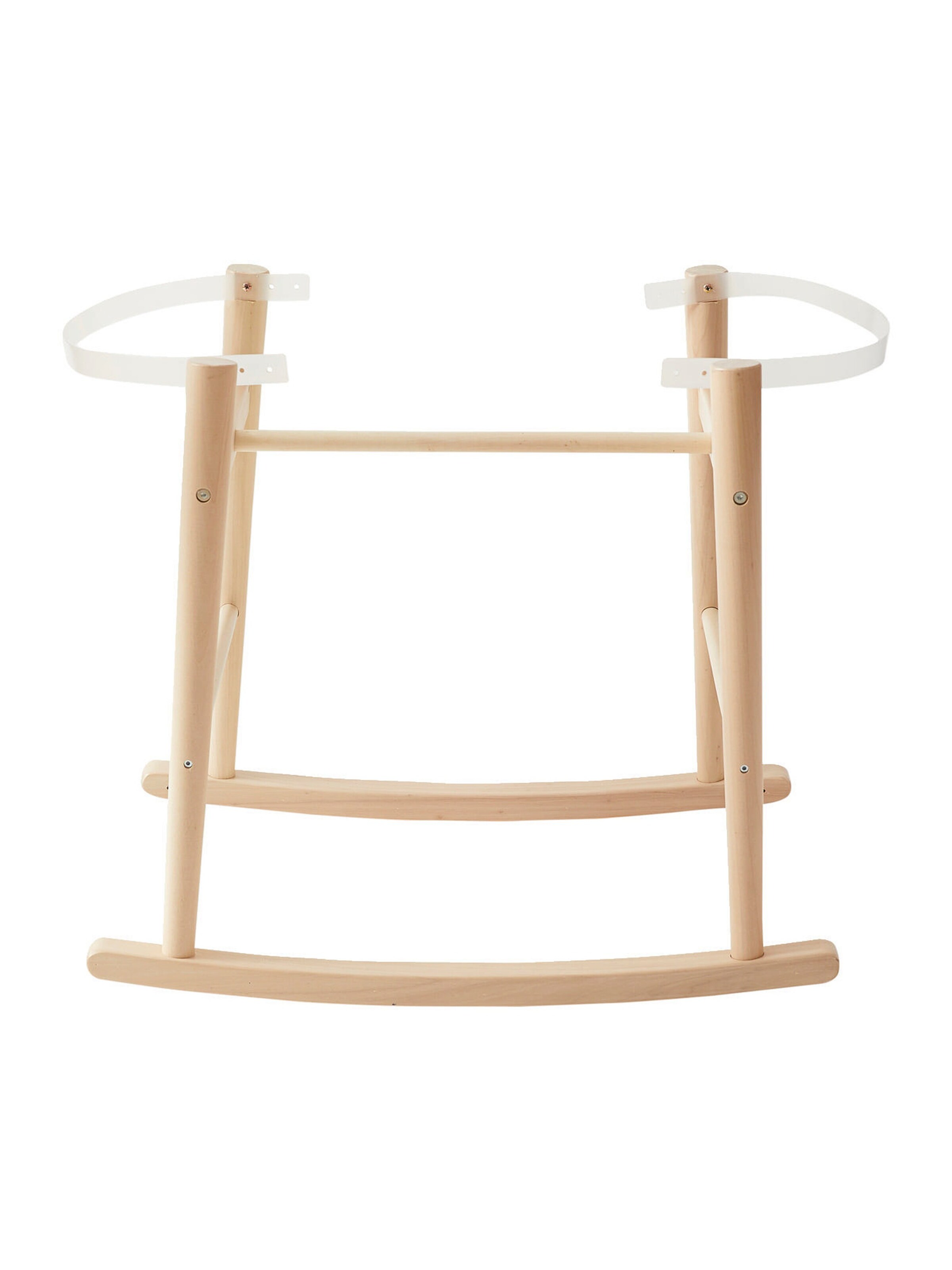 Vertbaudet Wiegen-Ständer für Baby Tragekorb, Holz natur