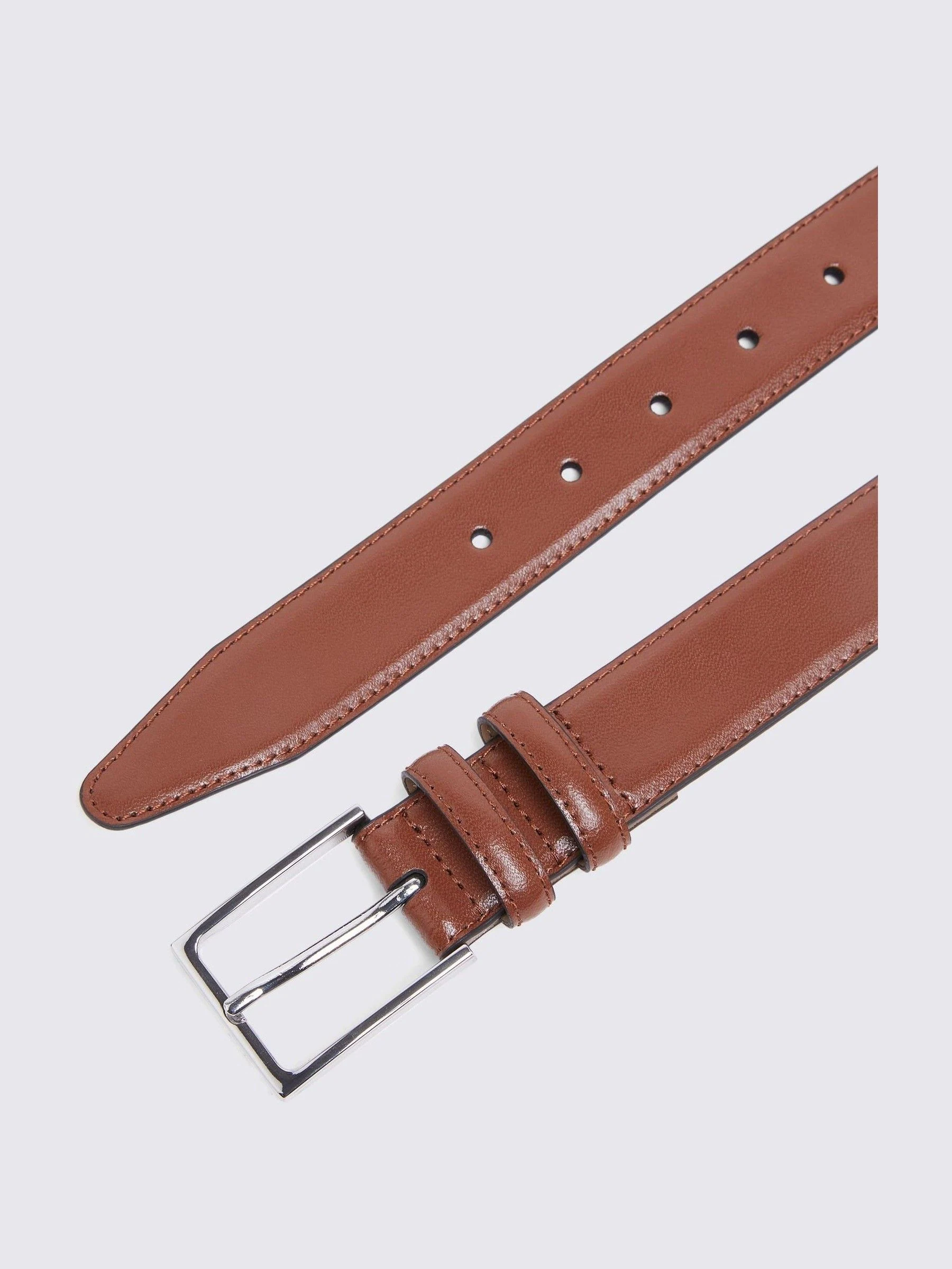 Lichtbruin - MOSS Classic Leather Belt
