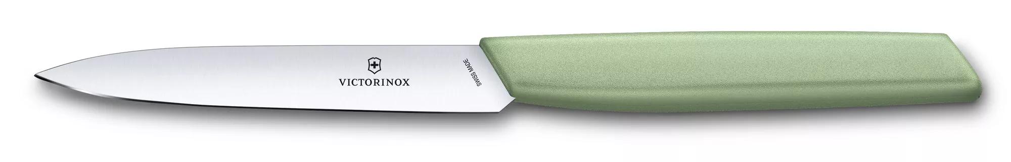 Swiss Modern Gemüsemesser-Moosgrün
