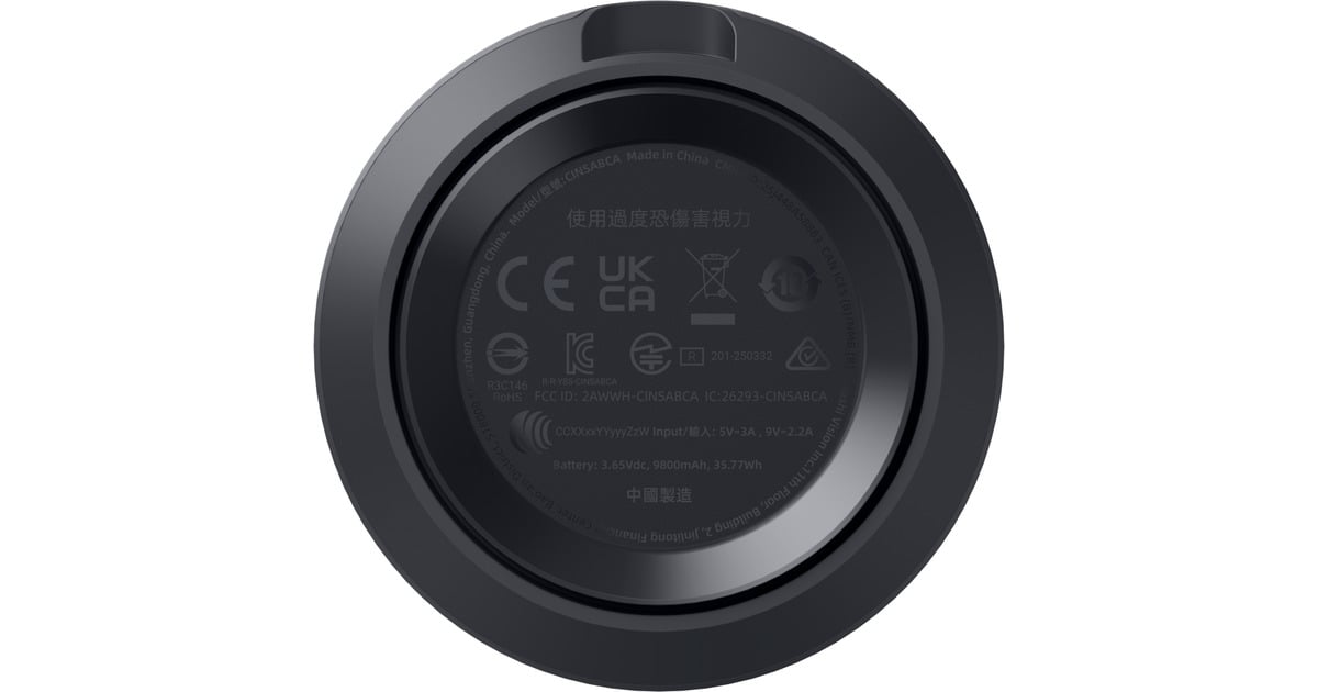 Insta360Wave Professional Speakerphone met AI Recording Suite  (Zwart)