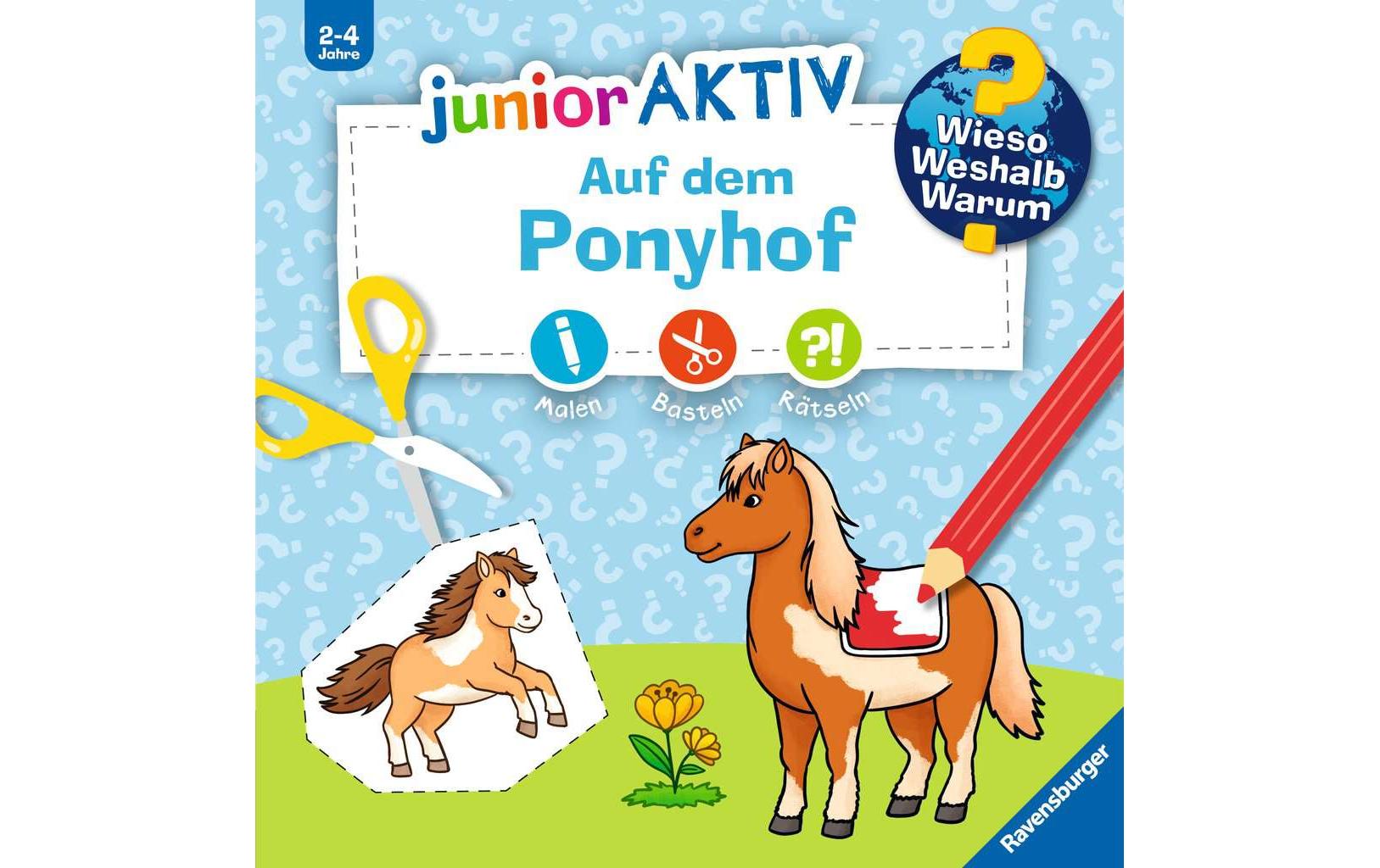 Kinder-Sachbuch Wieso? Weshalb? Warum?Junior AKTIV: Auf dem Ponyhof