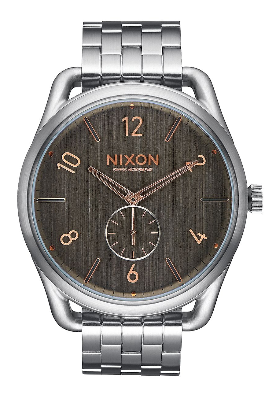 Nixon The C45 SS Grey Rose Gold Herrenuhr A9512064
