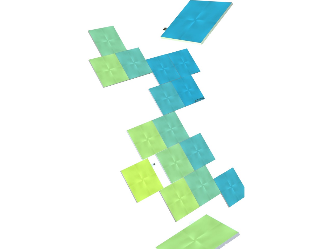 Nanoleaf - Canvas Starter Kit - 17PK