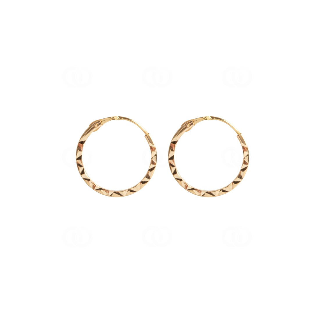 Kreolen 750/18 K Gelbgold Ø 10mm