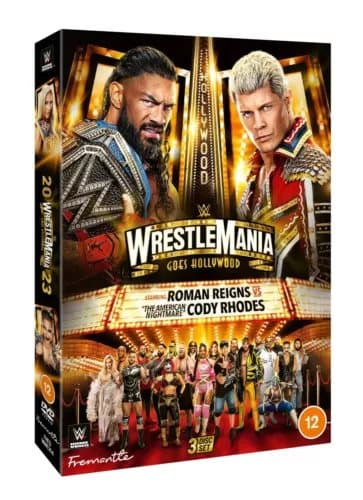 WWE WrestleMania 39 (DVD) Region 2 (Brand New)