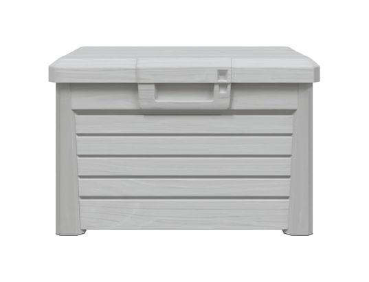 VIDAXL - Coffre Boîte à coussins d'extérieur gris 73x50,5x46,5 cm polypropyl...