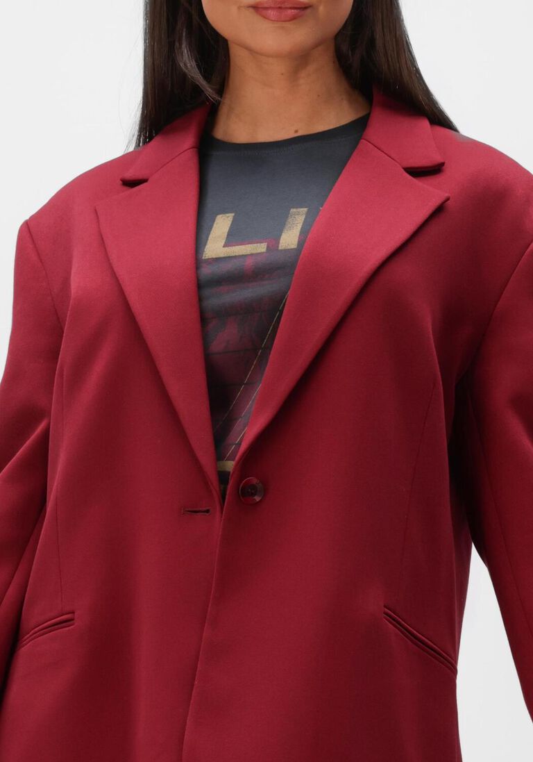bordeaux alix the label blazer ladies woven oversized blazer