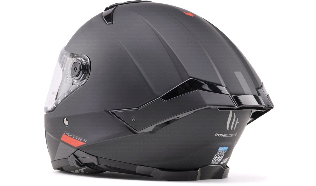 Styrthjelm fullface MT Thunder 4 SV matsort str. L