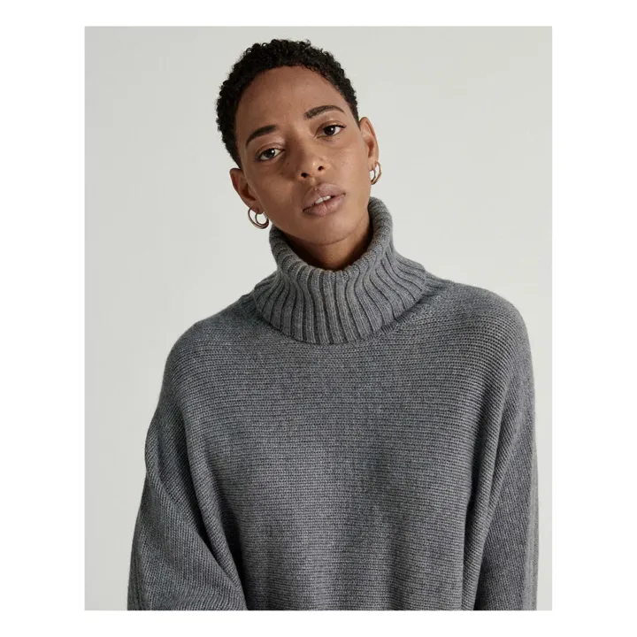 Kujten Poncho Ciara Cachemire | Gris
