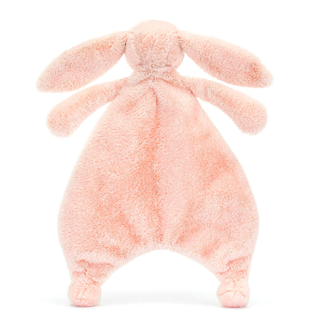 Jellycat knuffeldoek konijn bashful blush - 27 cm