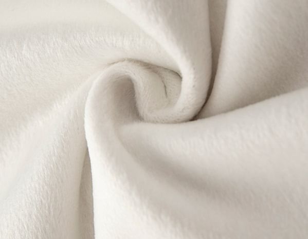 evanesce - Corduroy broek met trekkoord in de taille en wijde pijpen