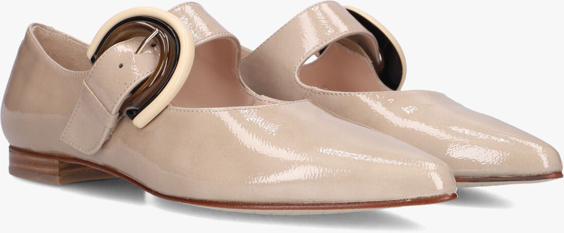 beige pertini ballerina's 35155