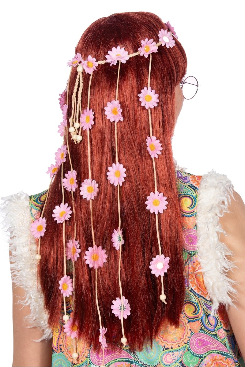 Bloemen Haarband Roze Dames