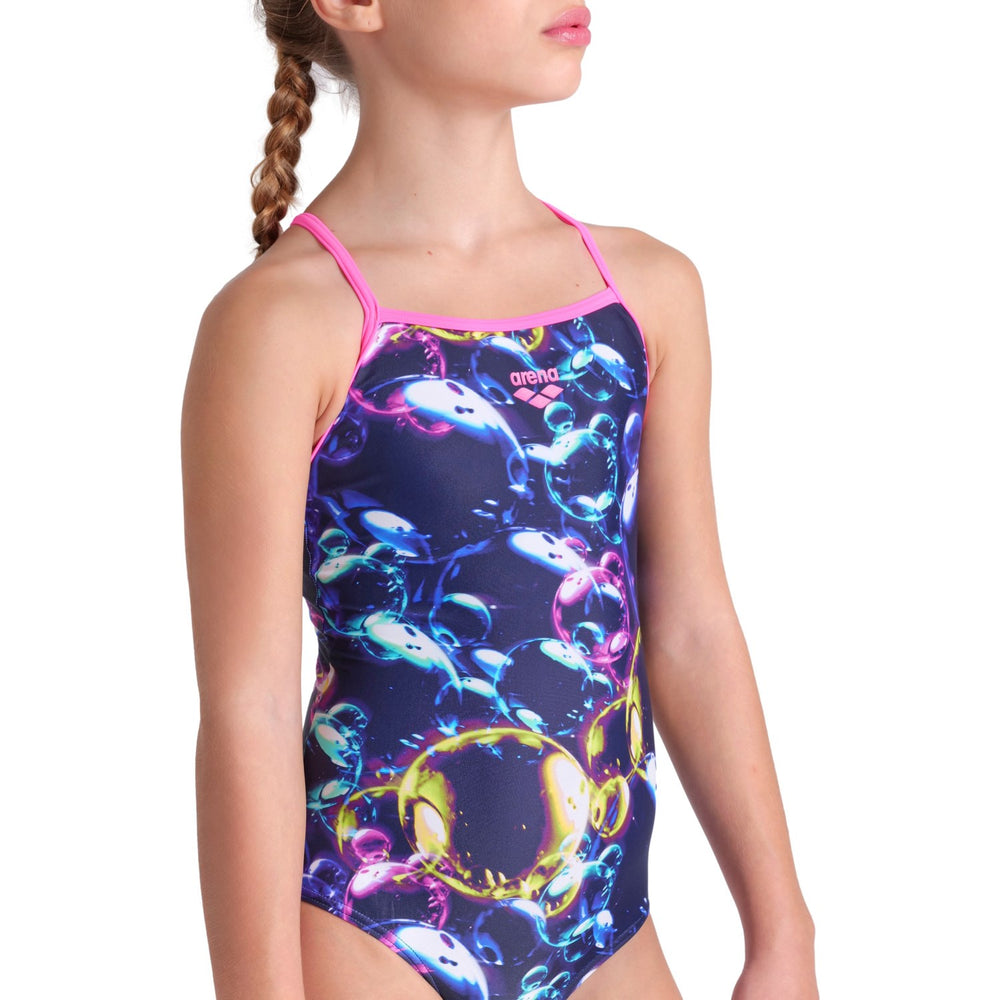 Køb Arena Multi Girl Soap Bubbles Badedragt Light Drop Back