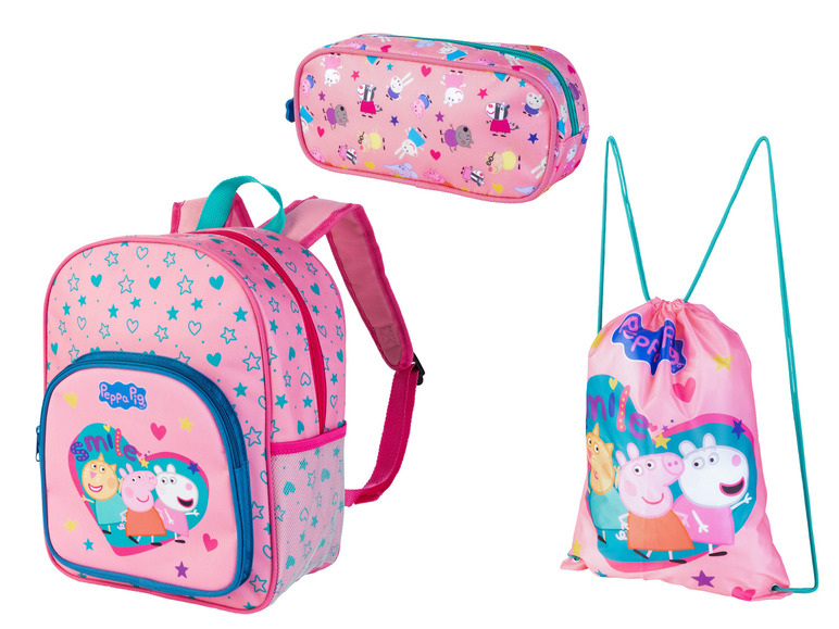 Rugzak, gymtas en etui