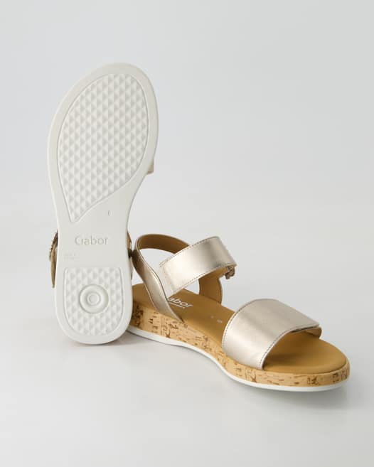 Gabor Comfort 62.734.82 Sandalen in Gold