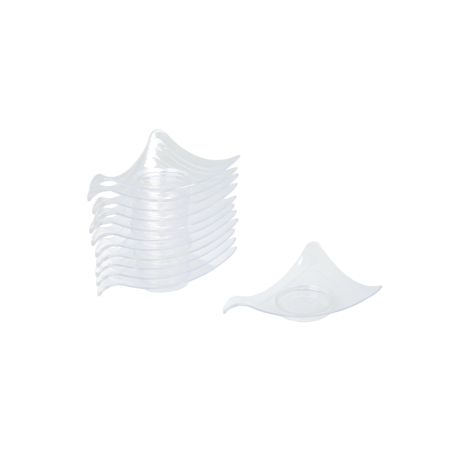 SET 12 VERRINES PLASTIQUE REUTILISABLE MINI STAR 9ML