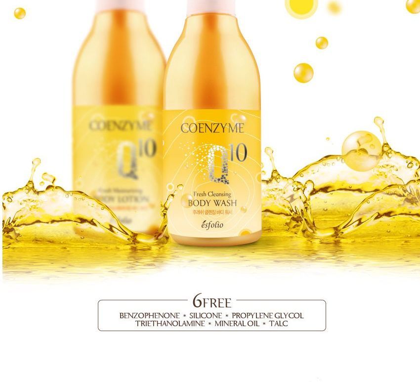 esfolio - Co-enzym Q10 Frisse Reinigende Body Wash