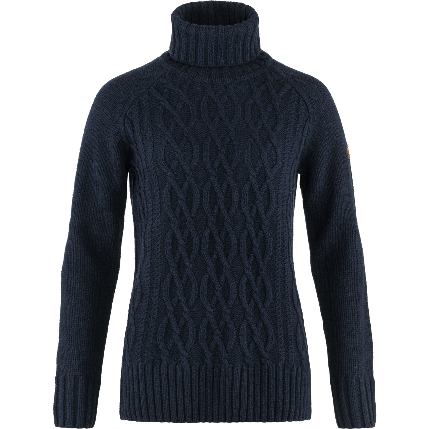 Fjällräven Womens Övik Cable Knit Roller Neck