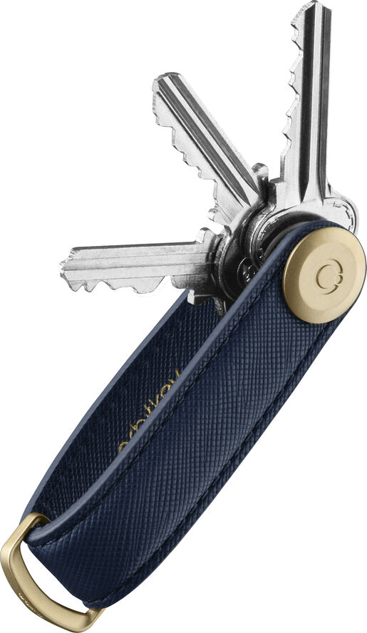 Orbitkey Saffiano Leather Oxford Navy Oxford navy