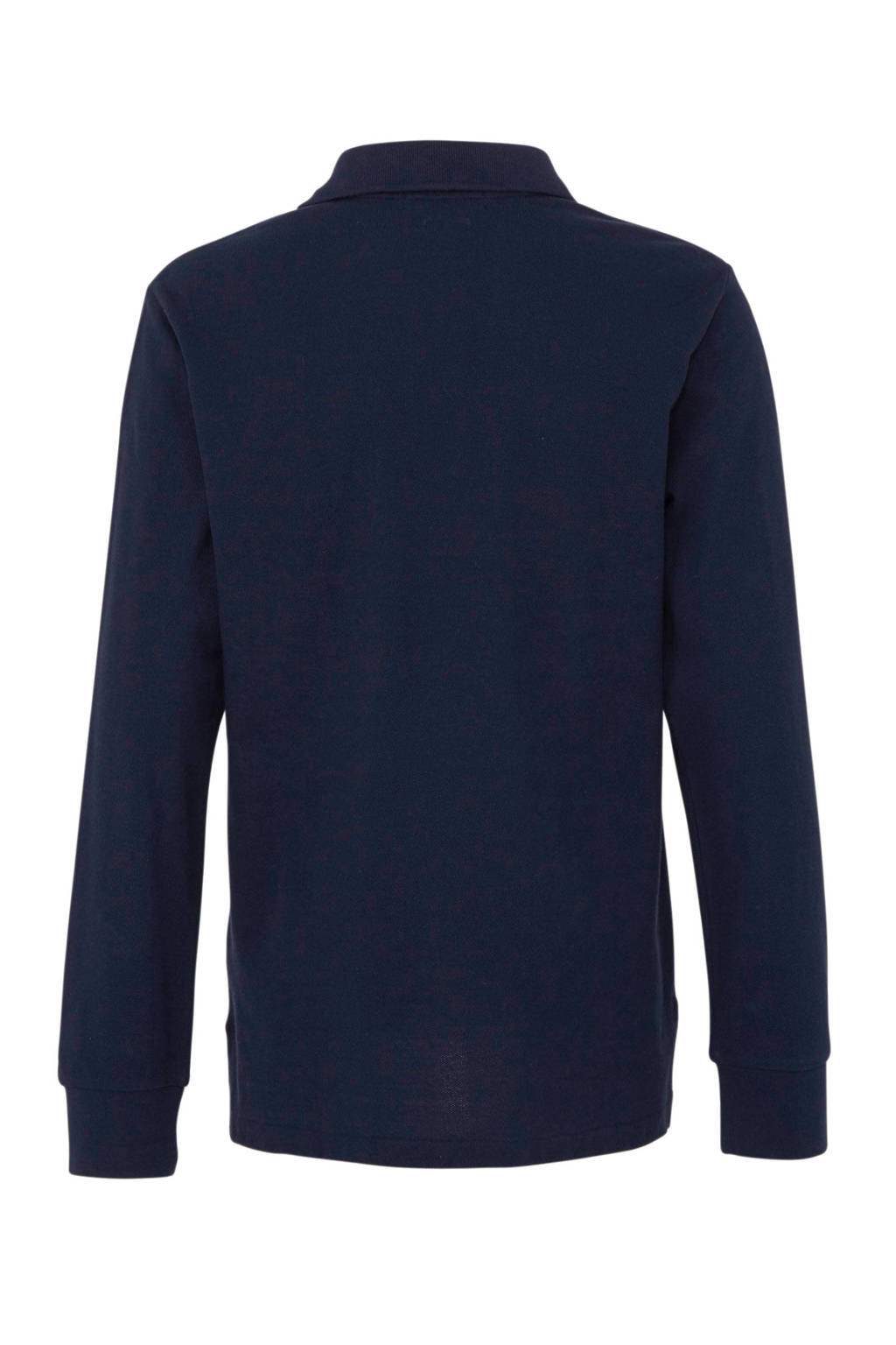 POLO Ralph Lauren polo met borduursels donkerblauw