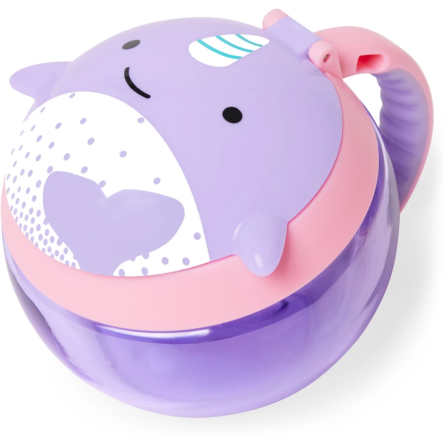 SkipHop Snack Cup Zoo - Narwhal