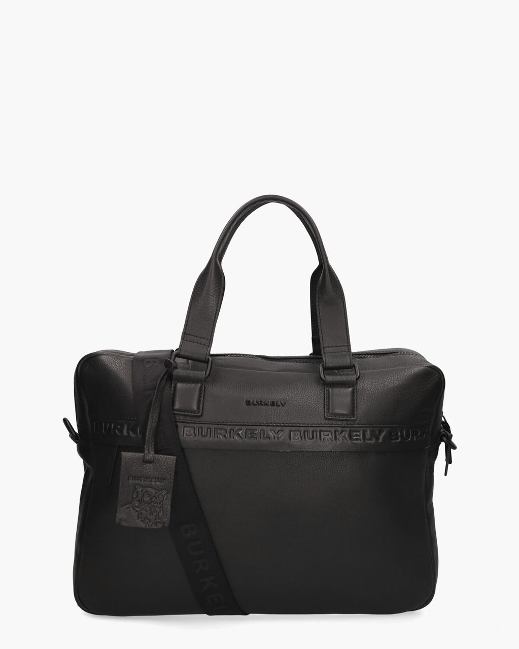 Burkely Minimal Mason Laptopbag Zwart Tas