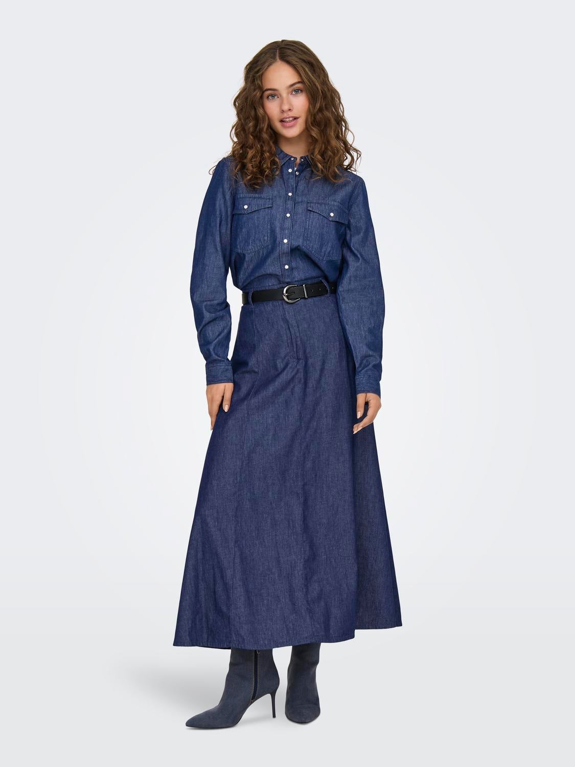 JDYKAI Hemd Medium Blue Denim