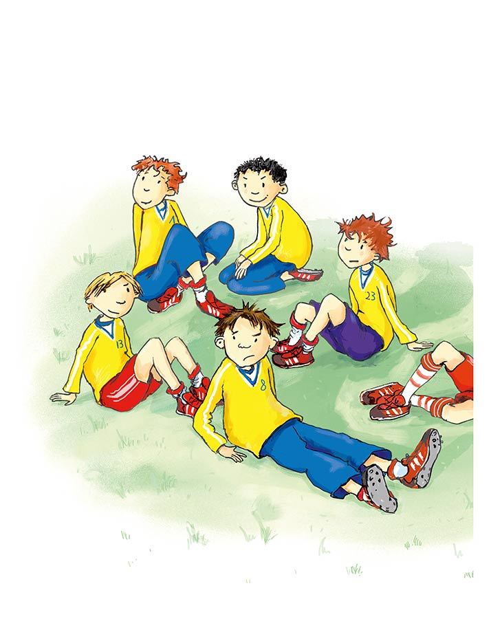3 Fußballgeschichten / Erst ich ein Stück, dann du. Themenbände Bd.8