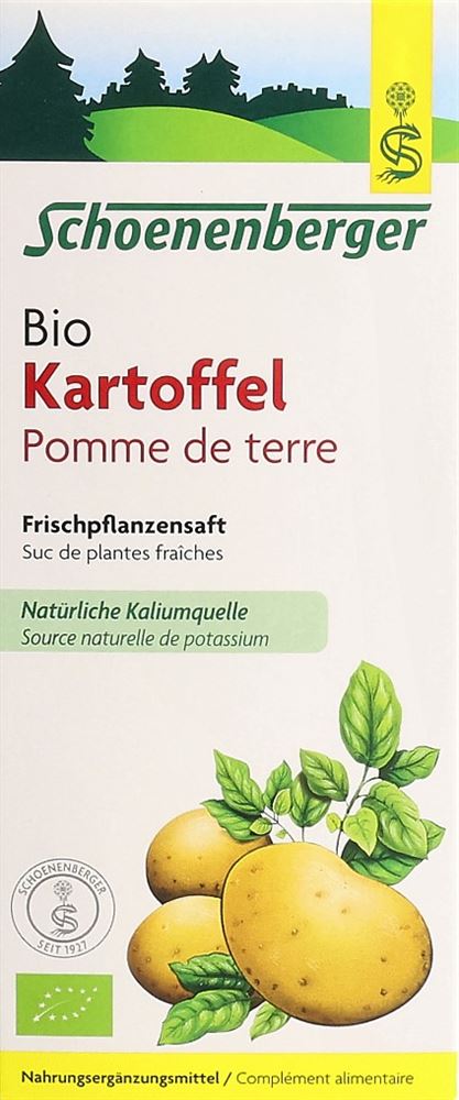 SCHOENENBERGER Kartoffel Frischpflanzensaft Bio Fl 200 ml