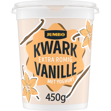 Jumbo Romige Kwark Vanille 450 g