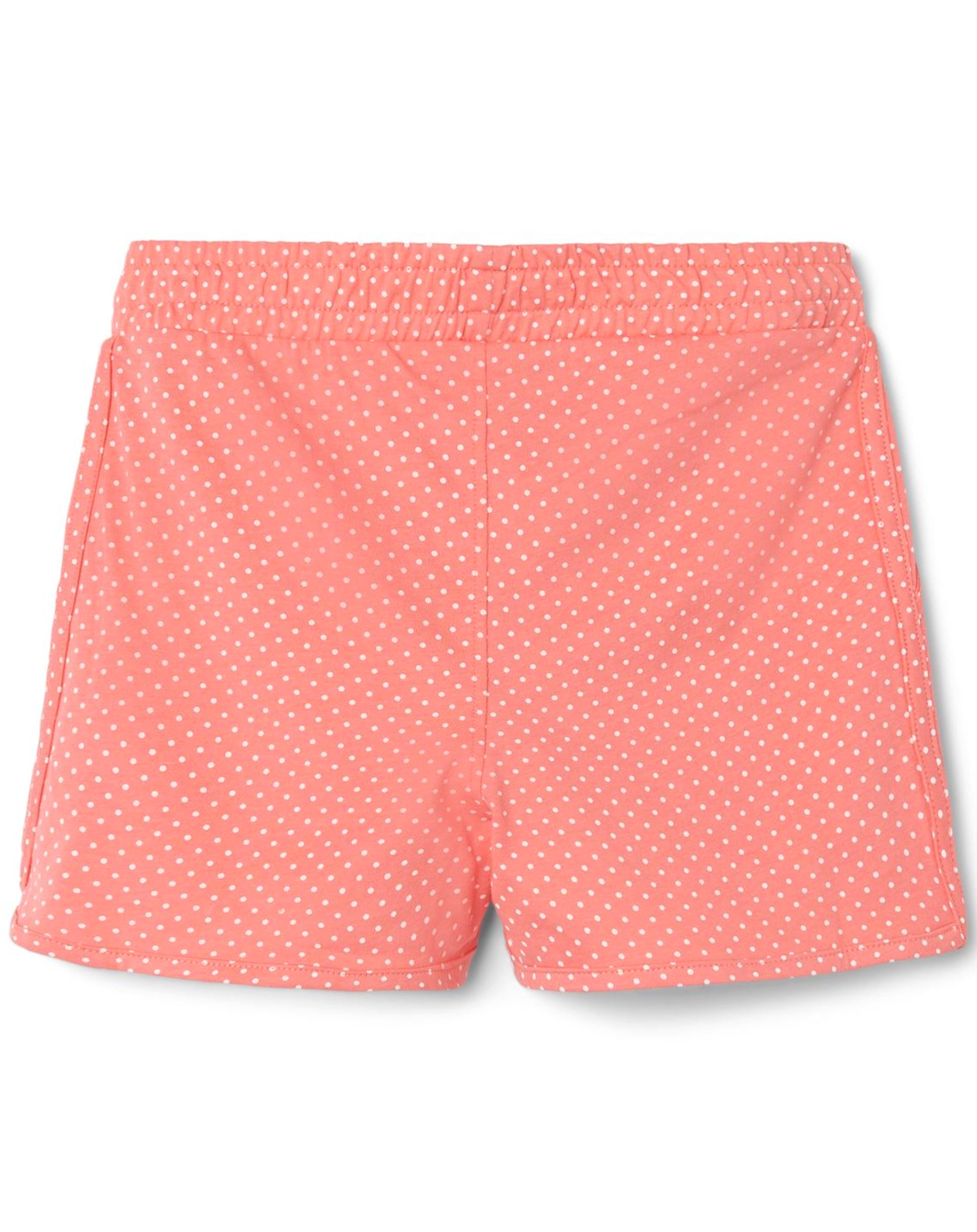 Shorts NKFVAMAJA DOTS in georgia peach