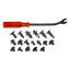 Plastklips for bil 190 deler