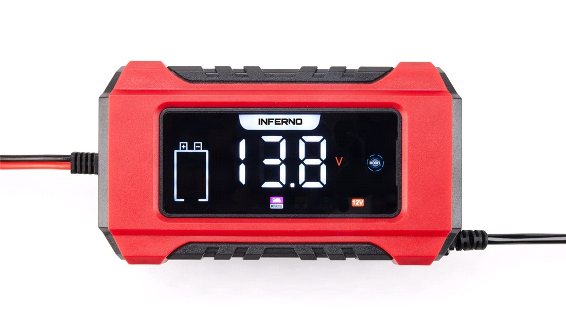 Inferno Smart LED 12V 6A Batterilader