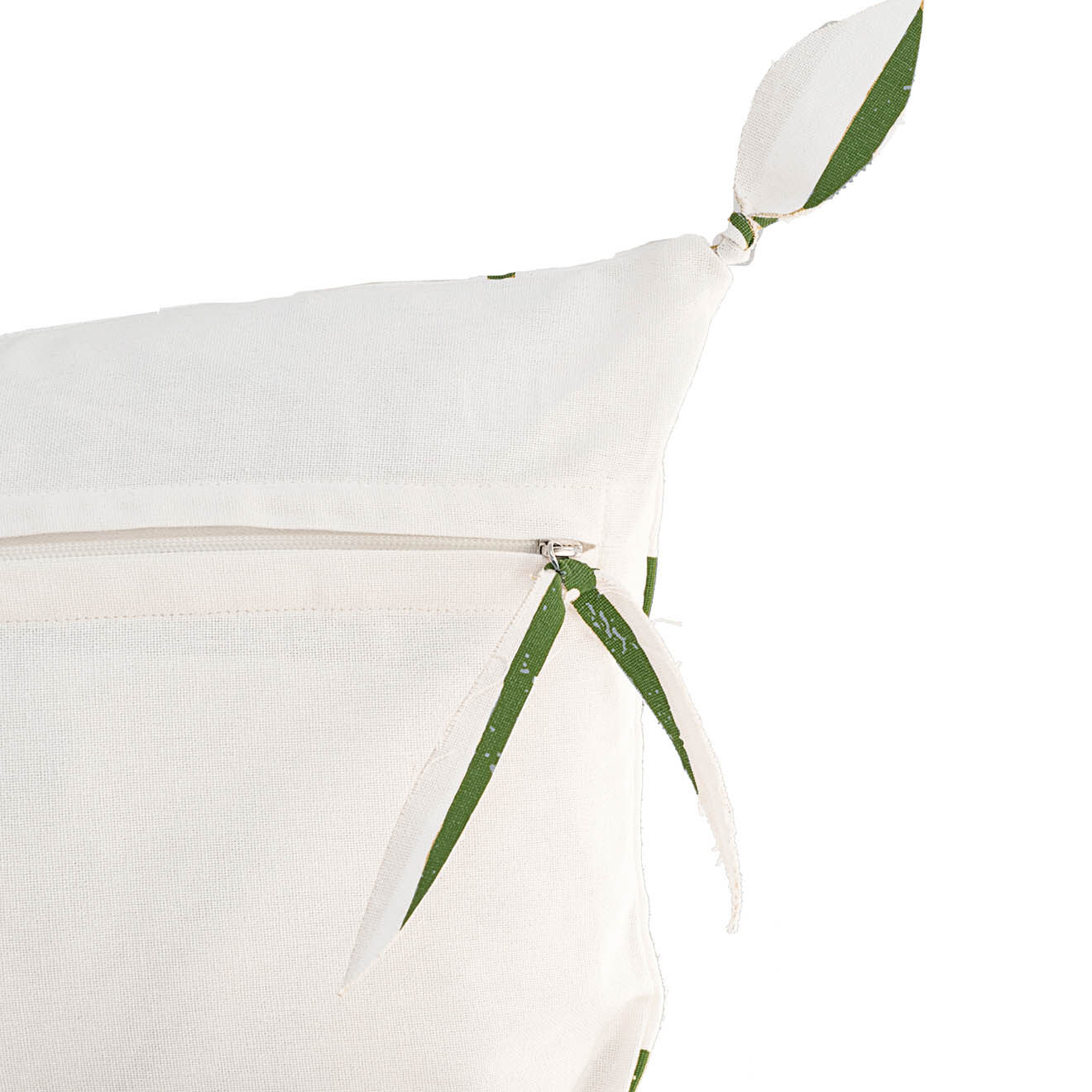 Febronie Housse de coussin Chest kaki - 50x30 cm