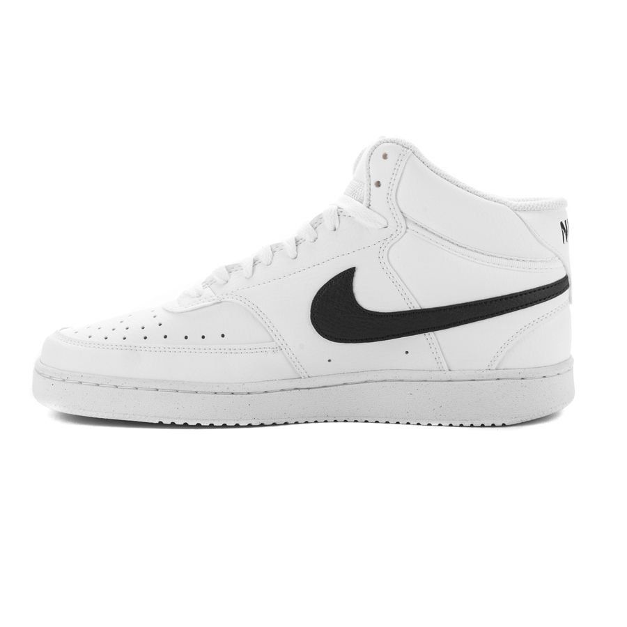 Nike Chaussures Court Vision Mid - Blanc/Noir