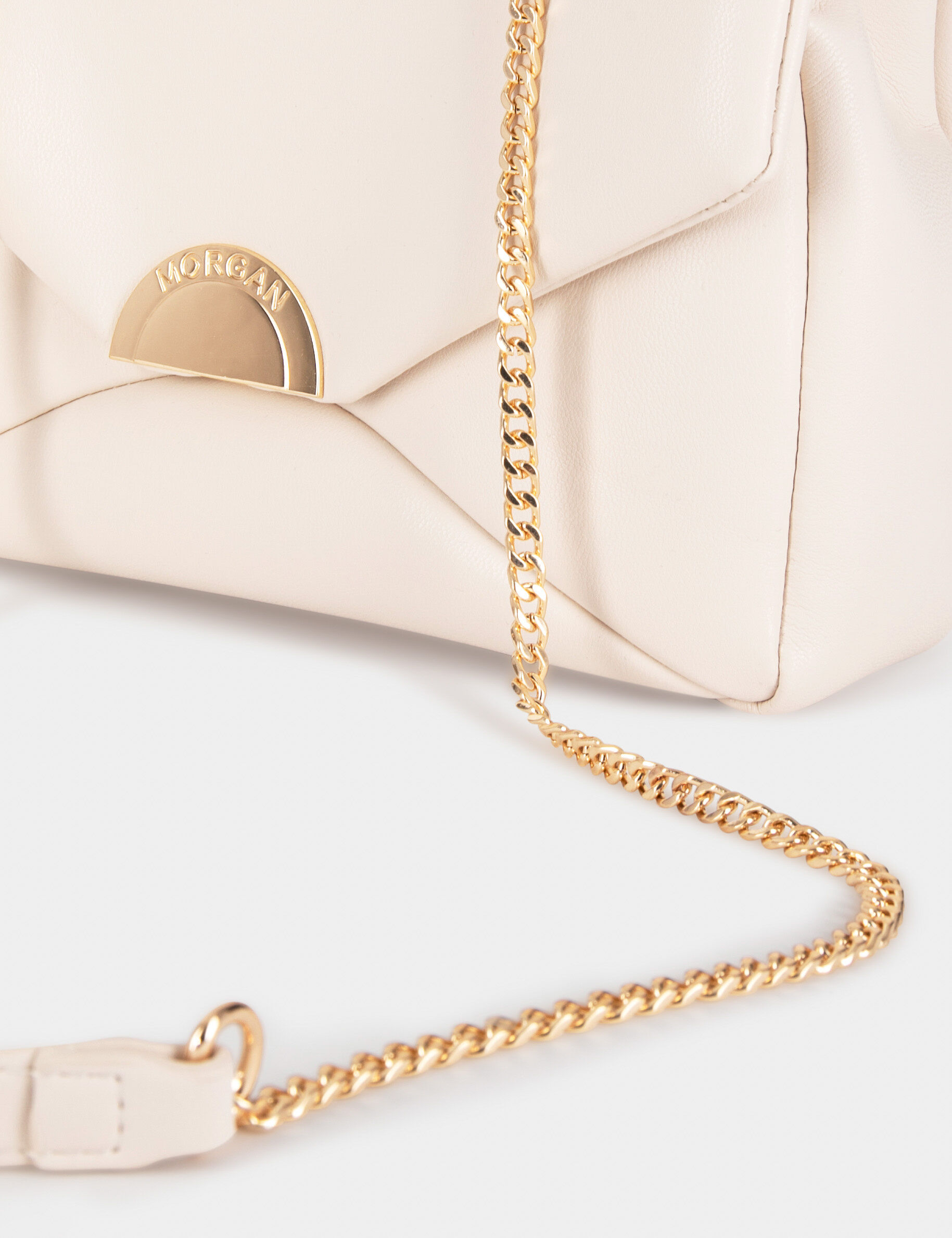 Sac effet enveloppe beige femme - beige
